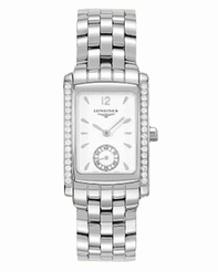 White Longines L5.502.6.16.0 Unisex Stainless Steel Watch