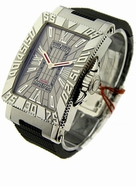 Silver Roger Dubuis MS34 21 9 3.53 Mens Stainless Steel Watch