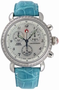 Quartz Michele MWW03C000119 Womens Mother-of-pearl chronograph Watches