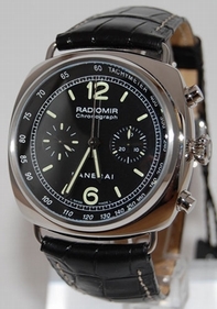 Black Panerai PAM 00288 Mens Stainless Steel Watch