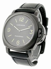 Mens Panerai PVD Black PAM00009B Titanium Watch