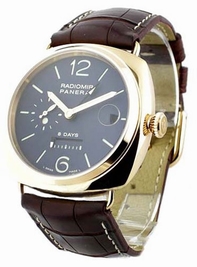 Panerai Radiomir PAM00266 Rose Gold Case Swiss Watch