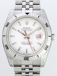 Rolex Mens 18k White Gold Watch 116264