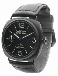 Black Panerai PAM00292 Mens Titanium Watch