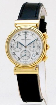 IWC IW3739001 Swiss Quartz  18k Yellow Gold Watch