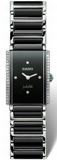 Rado Integral R20430712 Black Dial Watch