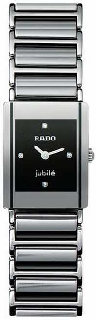 Black Rado R20488722 Womens Platinum Watch