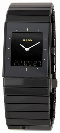 Black Rado R21324162 Mens Ceramic Watch