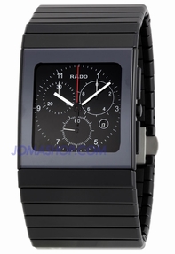 Swiss Quartz Rado R21715162 Mens Black Watches