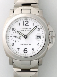 Panerai Luminor Marina PAM00051 White Dial Watch