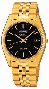 Seiko SGF212 Dress Gold-Tone Series Mens Watch