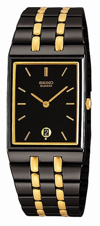 Seiko SKP017 Dress Two-Tone Series Mens Watch