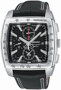 Seiko Chronograph SNAC29 Black Dial Watch