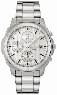 Mens Seiko Chronograph SNDB33P Stainless Steel Watch