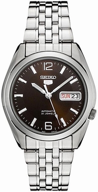 Seiko SNK391K Brown Watch