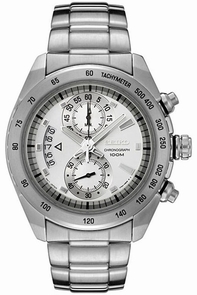 Silver Seiko SNN177P Mens Stainless Steel Watch