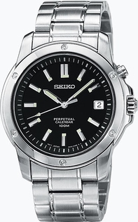 Seiko SNQ007 Perpetual Calendar Series Mens Watch