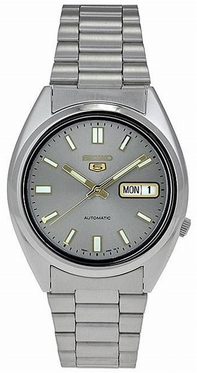 Automatic Seiko SNXS75 Mens Grey Watches