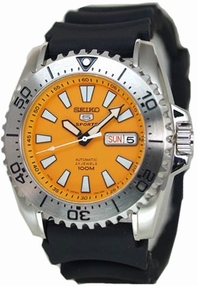 Seiko 5 Collection SNZG49 Orange Dial Watch