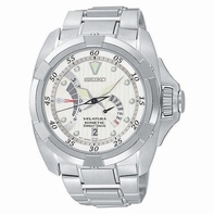 White Seiko SRH001P1 Mens Stainless Steel Watch