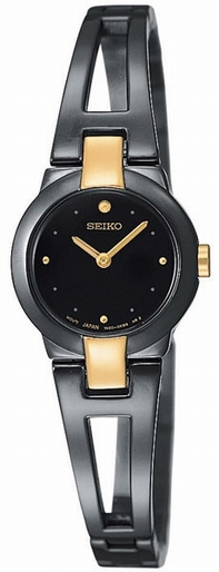 Seiko Titanium SUJA80 Black Dial Watch