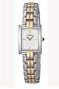 Seiko Dress Two-Tone SUJC70P1 Beige Dial Watch