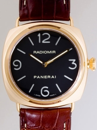 Mens Panerai Radiomir Manual PAM00231 18k Rose Gold (Pink Gold) Watch