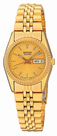 Gold Seiko SWZ058 Womens Stainless Steel Watch