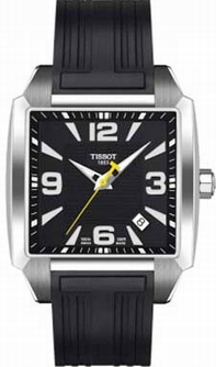 Tissot Quadrato T005.510.17.057.00 Black Dial Watch