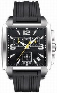 Tissot Quadrato T005.517.17.057.00 Black Dial Watch