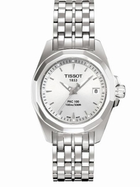 Silver Tissot T008.010.11.031.00 Womens Stainless Steel Watch