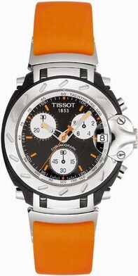 Black Tissot T0114171705101 Mens Stainless Steel Watch