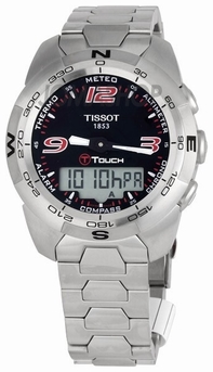 Tissot T-Touch T013.420.11.057.00 Stainless Steel Case Swiss Watch