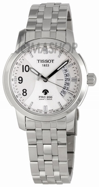 Mens Tissot PRC200 T014.421.11.037.00 Stainless Steel Watch