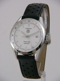 Tag Heuer Carrera WV2116.FC6182 White Dial Watch