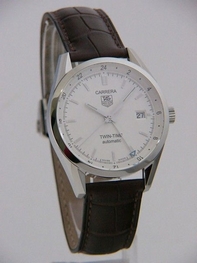 Tag Heuer Carrera WV2116.FC6181 White Dial Watch