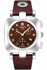 Tissot T-Trend T020.317.16.297.00 Brown Dial Watch