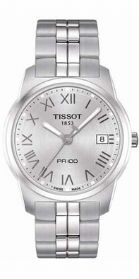 Tissot PR100 T049.410.11.033.00 Stainless Steel Case Swiss Watch