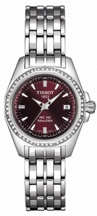 Swiss Quartz Tissot T22.1.181.81 Womens Purple Watches