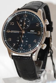 IWC IWC371438 Black Arabic  Watch