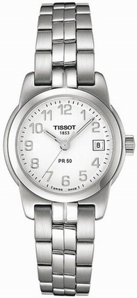 Tissot PR50 T34.1.281.14 Stainless Steel Case Swiss Watch