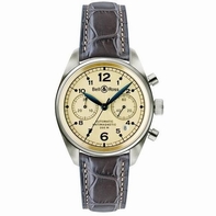 Mens Bell Ross Vintage Vintage 126 White Gold Watch