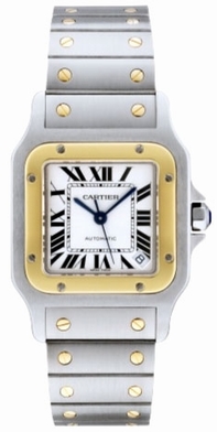 Cartier W20099C4 Santos Series Mens Watch