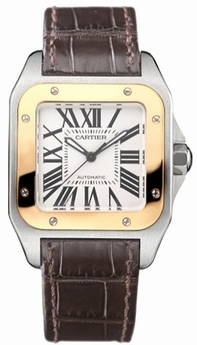 Cartier W20107X7 33 mm 100 meters / 330 feet Water Resistant Watch