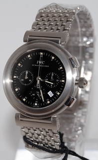 Mens IWC Da Vinci SL Chrono Stainless Steel Watch