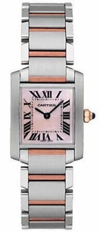 Cartier W51027Q4 Tank Francaise Series Womens Watch