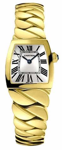 Silver Cartier W640020H Womens White Gold Watch