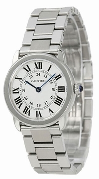 Silver Cartier W6701004 Womens Stainless Steel Watch