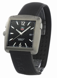 Black Tag Heuer WAE1111.FT6004 Mens Titanium Watch