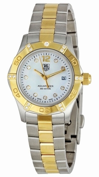 White Tag Heuer WAF1320.BB0820 Womens White Gold Watch